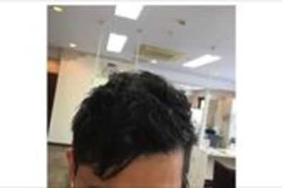 メンズはアップバングでかっこよく爽やかに 長町の美容室イナンナティアではメンズにもオススメです 長町の美容室はサラツヤな髪をgetできると大人気です